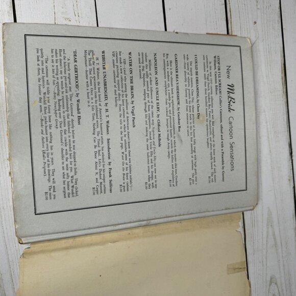 Napoleon & Uncle Elby HC 1945 1st Printing Clifford McBride Damaged Dust Jacket - Picture 10 of 11